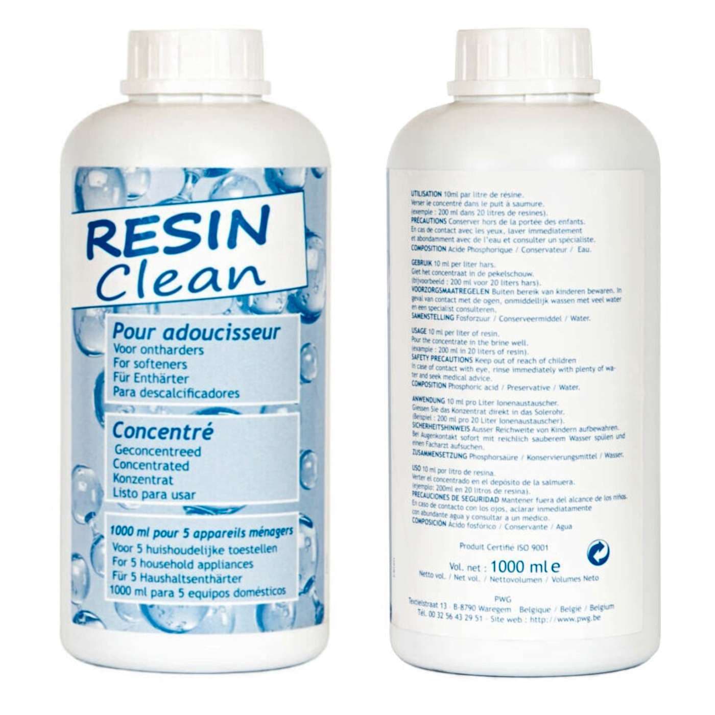 Resin Clean Harzreiniger 1 Liter | Enthärtungsanlage