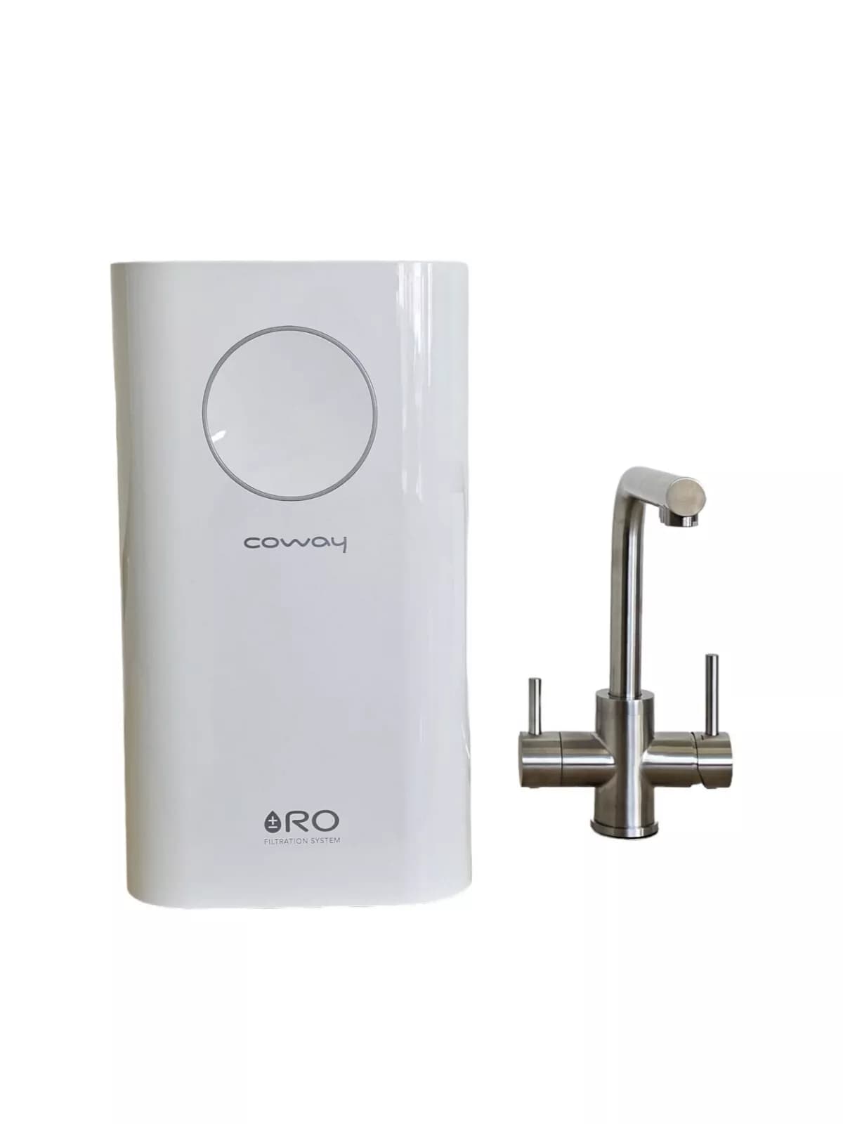 Osmoseanlage Coway P-160 Circle mit 3- Wegehahn (silber)