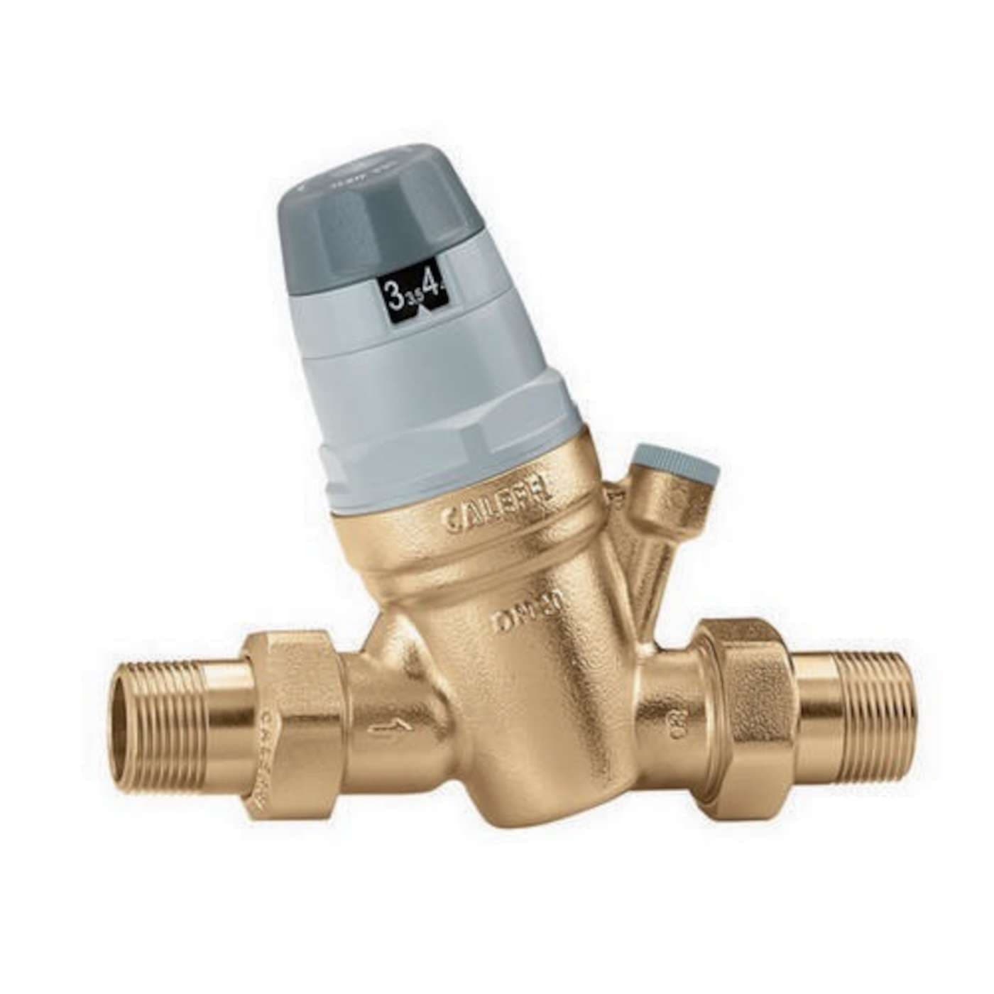 Voreinstellbarer Caleffi Druckminderer ohne Manometer – Serie 5350